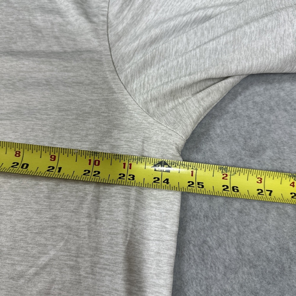 Straight Down Performance Shirt Mens XL Golf Polo Light Gray Stretch - Picture 8 of 10
